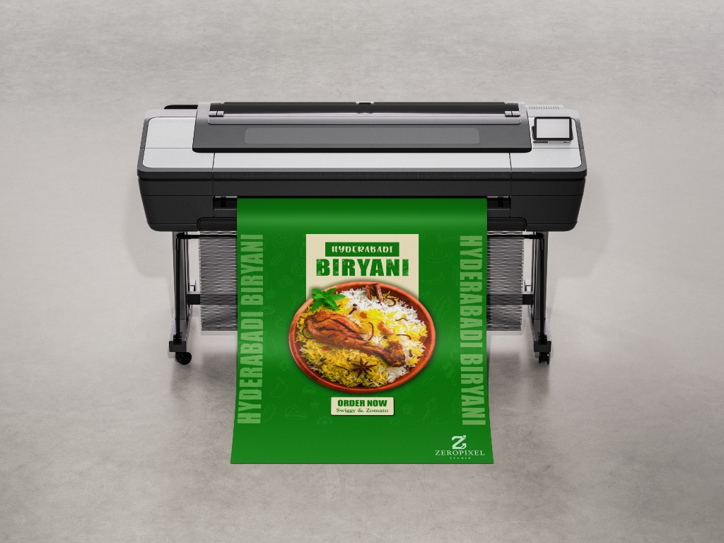 Hyderabadi Biryani large format print